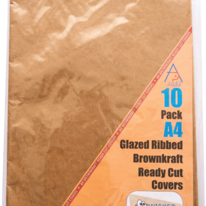 A4 Brown Kraft Ready Cut Covers 50 Gsm